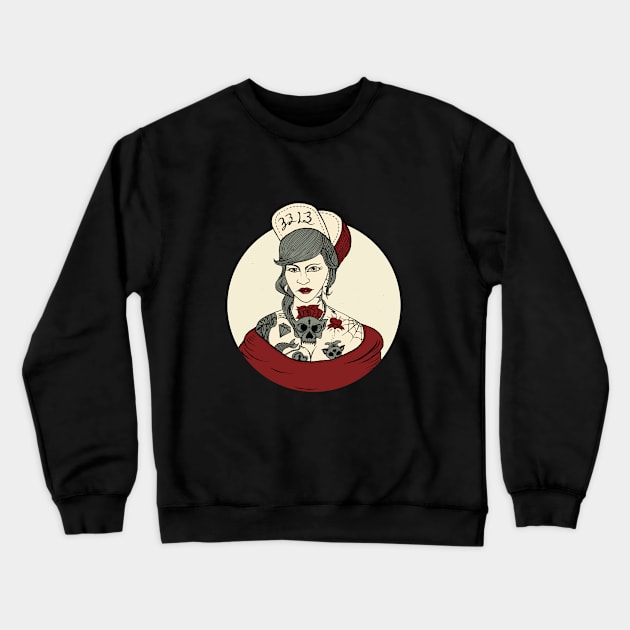 LADIES HOT Crewneck Sweatshirt by Candy Store